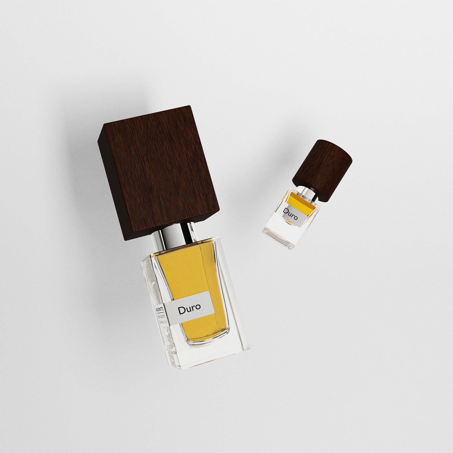 Image of two floating Duro bottles
